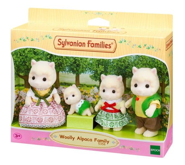 Calico Critters Woolly Alpaca Family