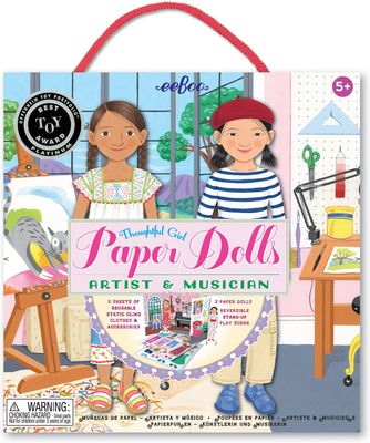 Musician &amp; Artist Paper Doll Set