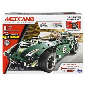 Meccano, 5-in-1 Roadster Building Kit