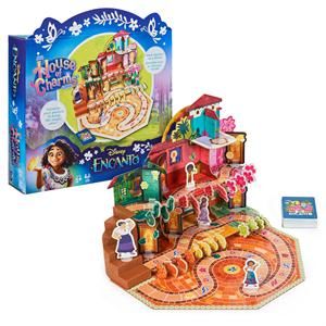 Disney Encanto, House of Charms Cute Easy Family Board Game with Magic Tokens Based on the Movie