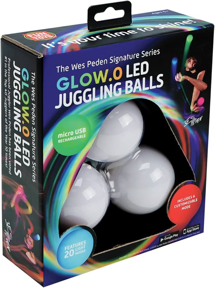 Wes Peden Juggling Balls Glo