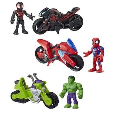 Marvel Super Hero Adventures Figure and Motorcycle Wave 3 single