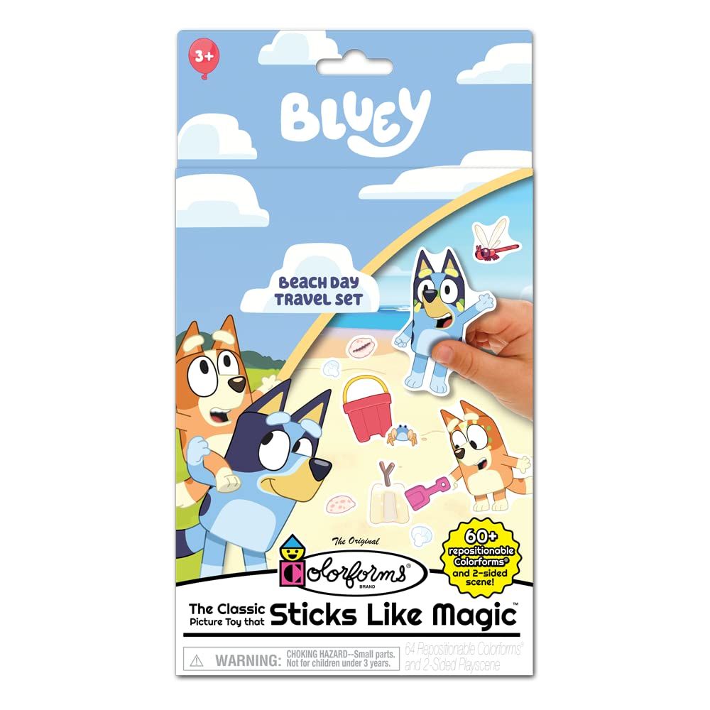 Colorforms Travel Set Bluey