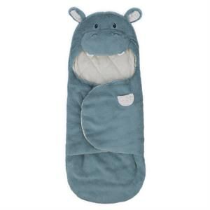 Oh So Snuggly Hippo Blanket Wrap, 26 in