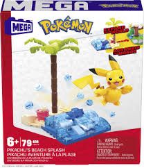 Mega Pokemon Pikachu’s Beach Splash