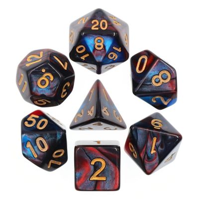 Blue Blood RPG Dice Set