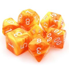 Lemon Sorbet RPG Dice Set