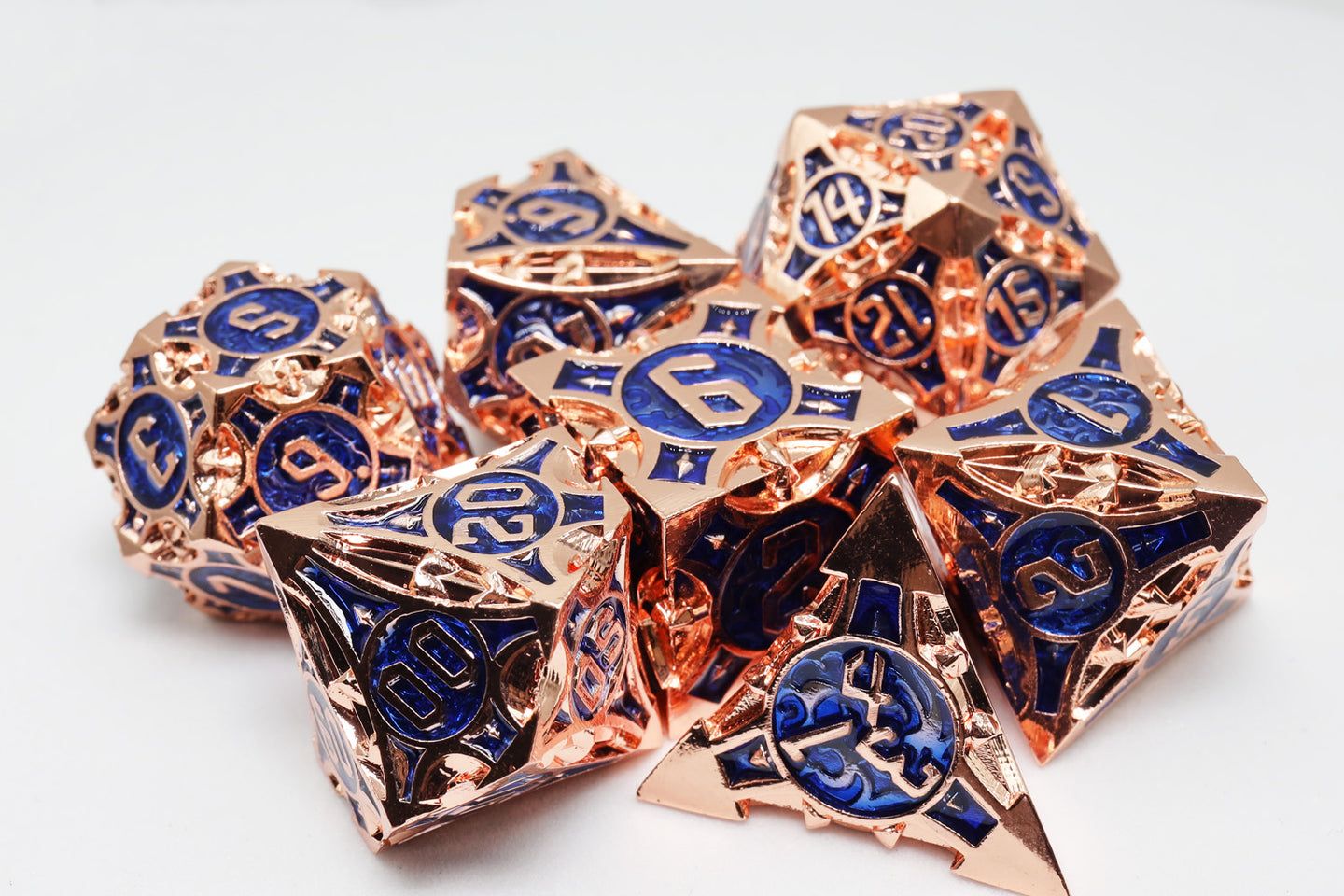 Quiver of Arrows: Discovery Arrow - Metal RPG Dice Set