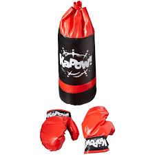 Punching Bag &amp; Glove Set