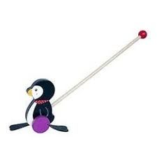 Wooden Walk Toy- Penguin