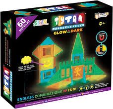 60 Piece /glow Uber the Dark Tileset