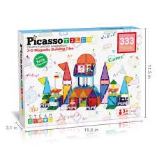 Picasso 333 Piece Magnetic Tiles Set