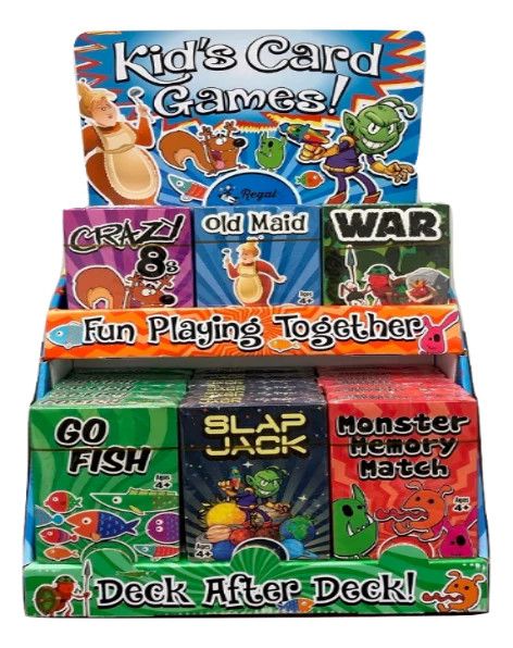 Kids Card Games 36 count PDQ