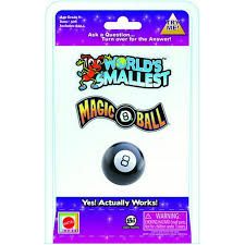 World&#39;s Smallest Magic 8 Ball