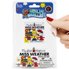 World&#39;s Smallest Colorforms (Asstd Classic and Miss Weather)