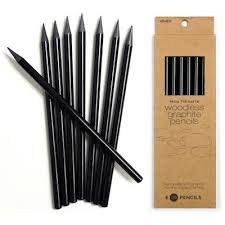 Woodless Graphite Pencil Set 8 Pc.