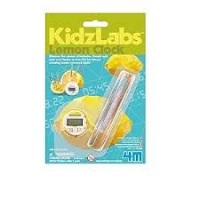 4M Kidzlabs Lemon Powered Clock Experiment STEM Kit