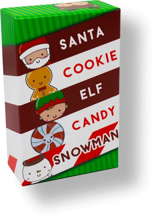 Santa Cookie Elf Candy Snowman