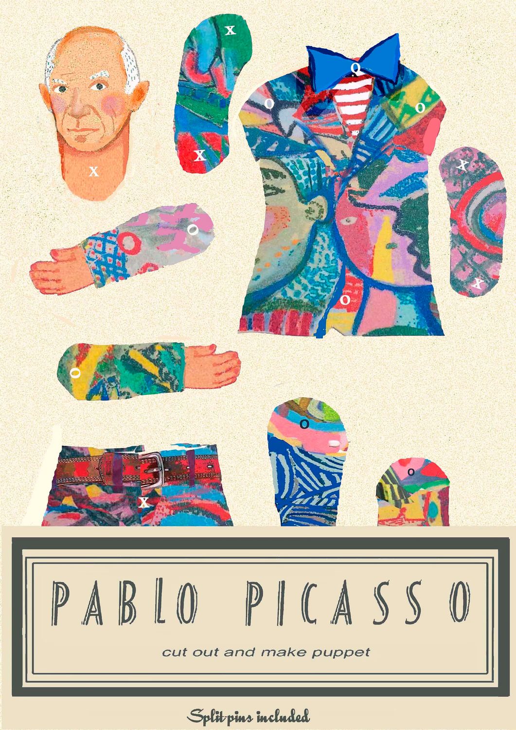 Picasso Cut and Make Puppet
