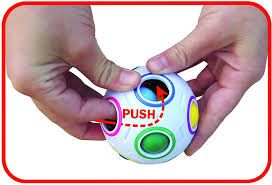 Color Shift Puzzle Ball