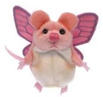 Finger Puppets: Mouse (Pink w/wings)
