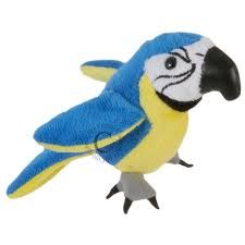 Finger Puppets: Blue and Gold Macaw