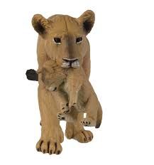 Safari Lioness with Cub