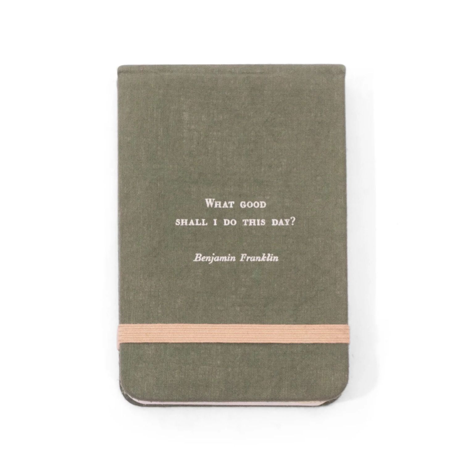 Benjamin Franklin Fabric Notebook