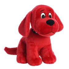 10&quot; CLIFFORD (SITTING)  CLIFFORD LICENSE ITEM