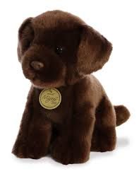 11&quot; CHOCOLATE LAB PUP MIYONI TOT