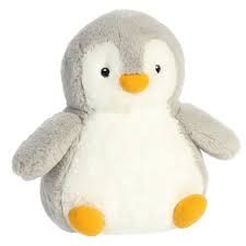 11&quot; GREY PENGUIN DESTINATION NATION