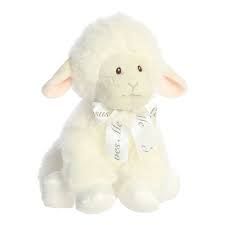 12&quot; BLESSINGS LAMB LAMB WIND UP MUSICAL PLAY &quot;JES