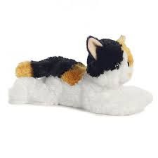 12&quot; ESMERALDA CALICO CAT FLOPSIE