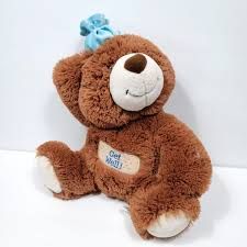 12" GET WELL BEAR BEAR WITH BAND AID &amp; ICEBAG