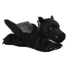 12&quot; MIDNIGHT DRAGON FLOPSIE