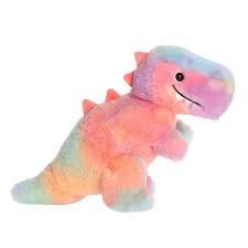 12&quot; TROPICOLOR T-REX WATERCOLOR DINOS