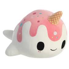12.5&quot; VANILLA-BERRY NOMWHAL TASTY PEACH LICENSE