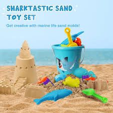 18 pc Shark Sand Toy