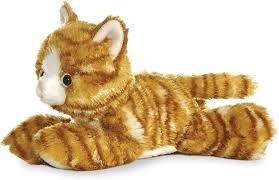 8&quot; MOLLY ORANGE TABBY MINI FLOPSIE
