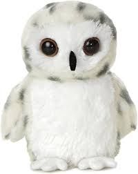 8&quot; SNOWY OWL MINI FLOPSIE