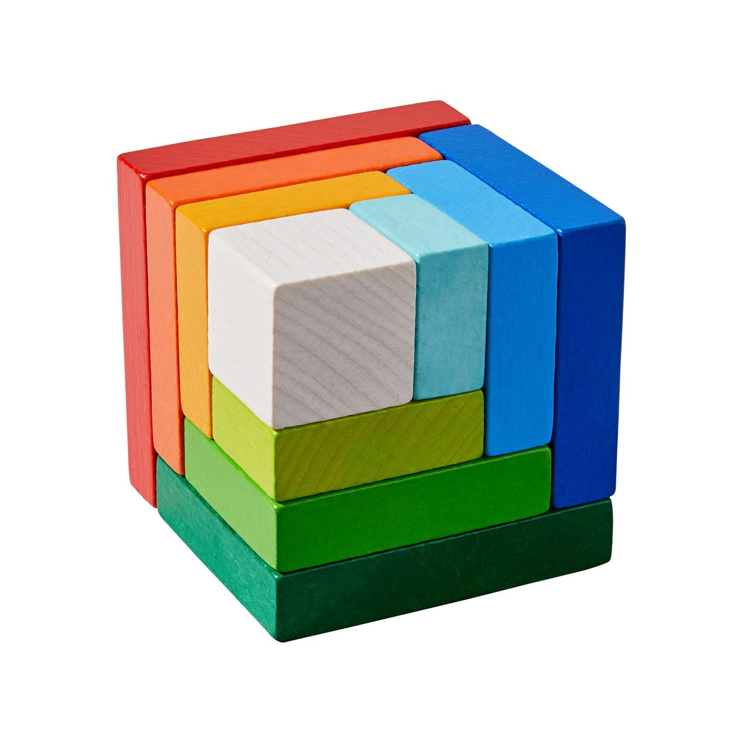3D Arranging Game Rainbow Cube