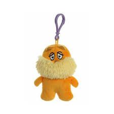 4&quot; THE LORAX DR.SEUSS CLIP ON OPEN STOCK