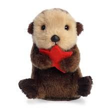 4.5&quot; SPIFFY OTTER SHOULDERKINS