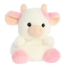 5&quot; BELLE STRAWBERRY COW PALM PALS