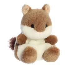 5&quot; CHESTNUT CHIPMUNK PALM PALS