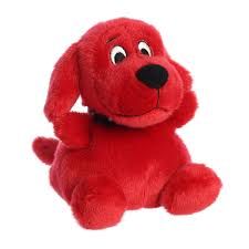 5&quot; CLIFFORD PALM PAL  CLIFFORD LICENSE ITEM