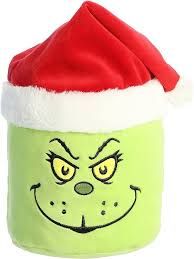 6&quot; SANTA GRINCH MALLOWS DR. SEUSS