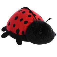 8&quot; LADYBUG-LADYBIRD MINI FLOPSIE