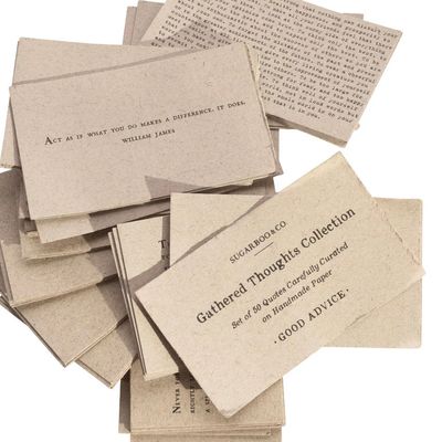 50 Gathered Thoughts of Good Advice on Handmade Paper