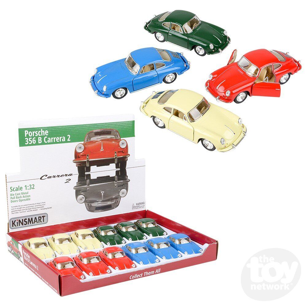 5&quot; DIE-CAST PULL BACK PORSCHE CARRERA